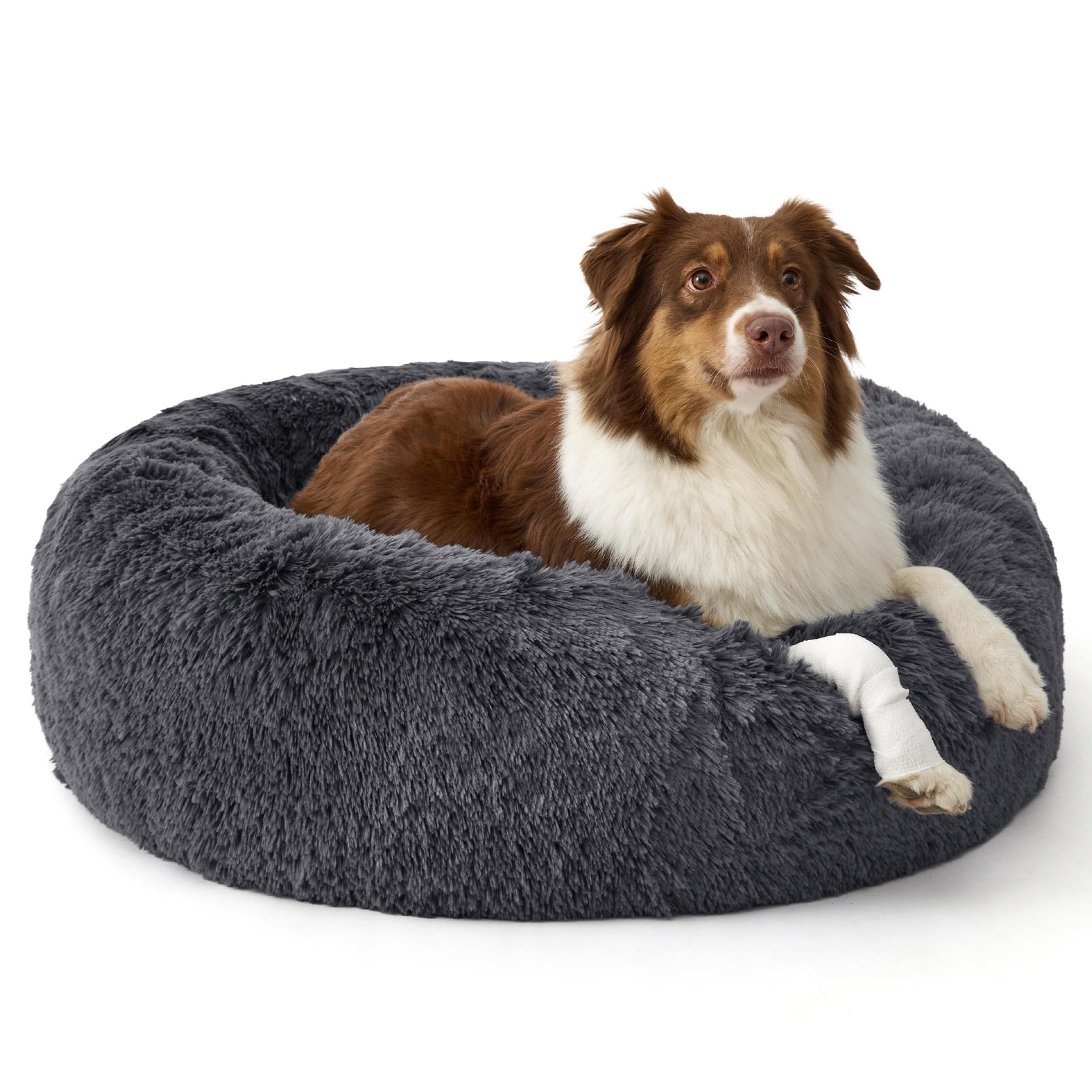Bedsure Calming Dog Bed Large