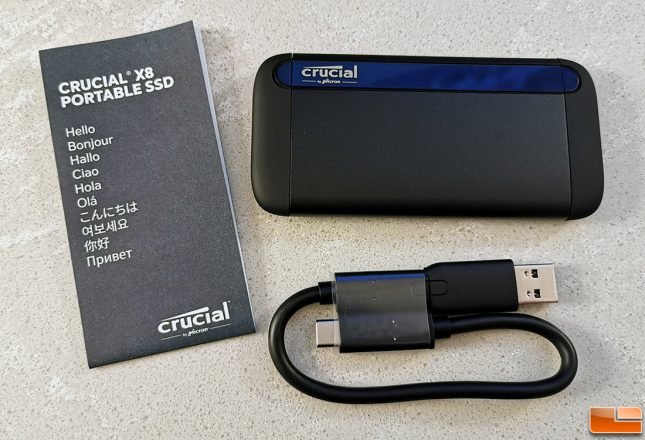 Crucial X8 1TB Portable SSD