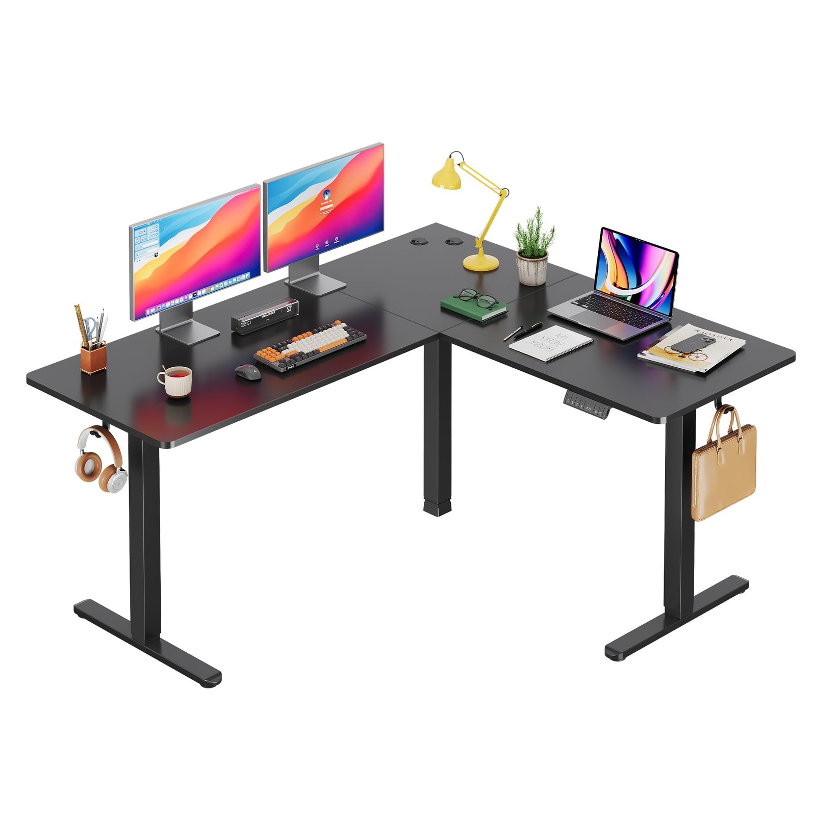 Devaise 55 inch L-Shape Electric