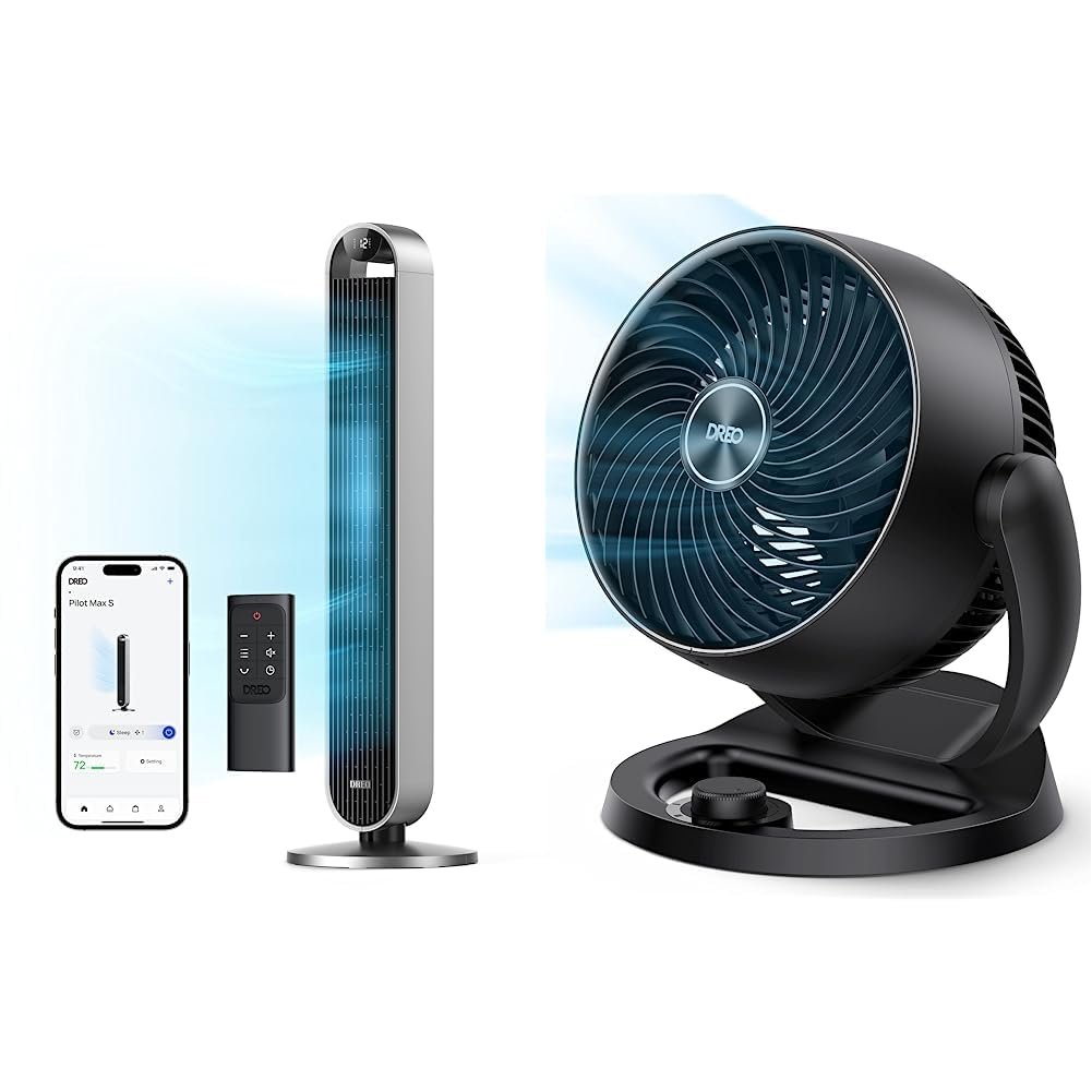 Dreo Pilot Max Smart Tower Fan (DR-HTF008S)