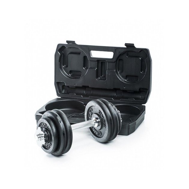 Gymstick Adjustable Dumbbell Set 2x20kg