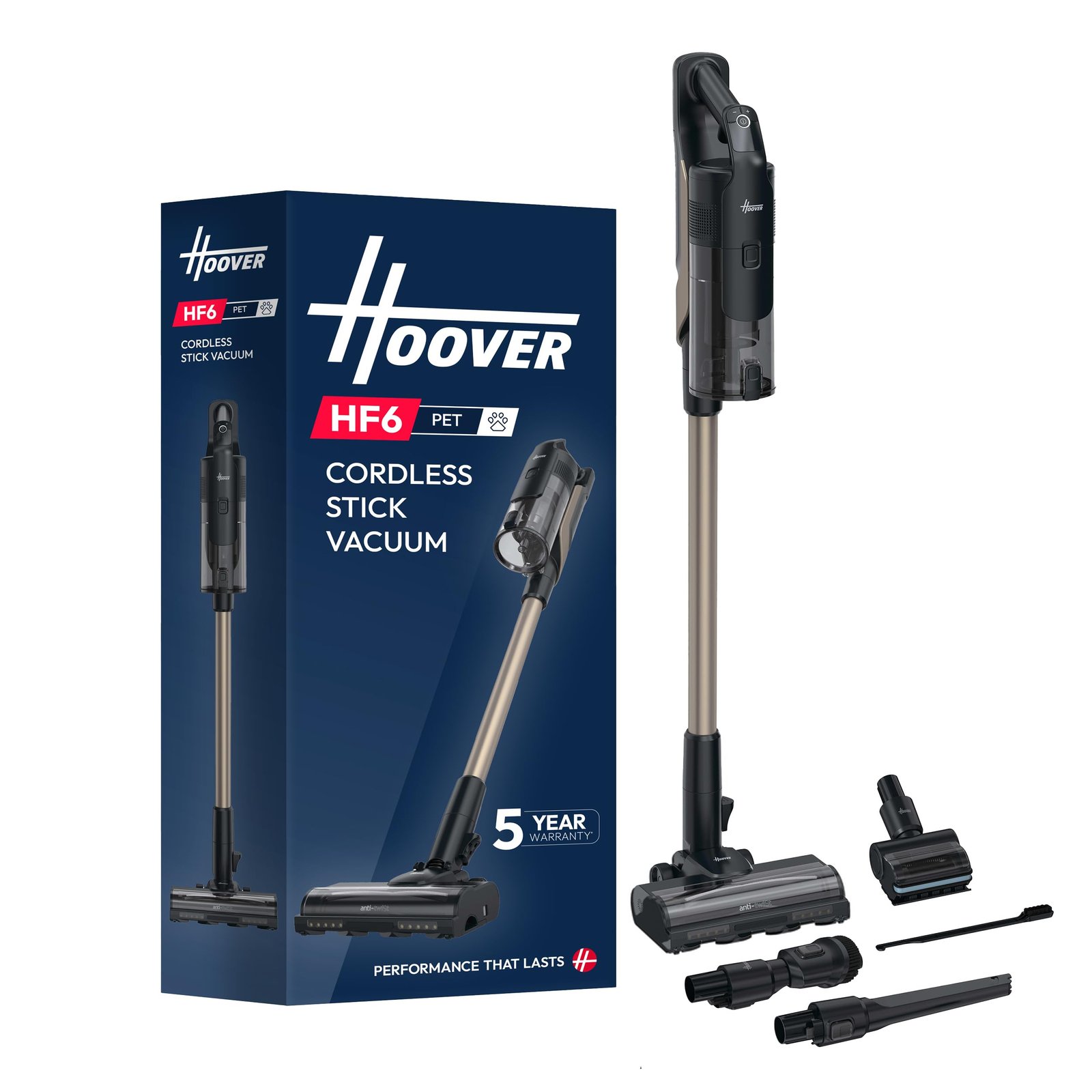 Hoover H-UPRIGHT 800 Cordless Pet Stick Vacuum