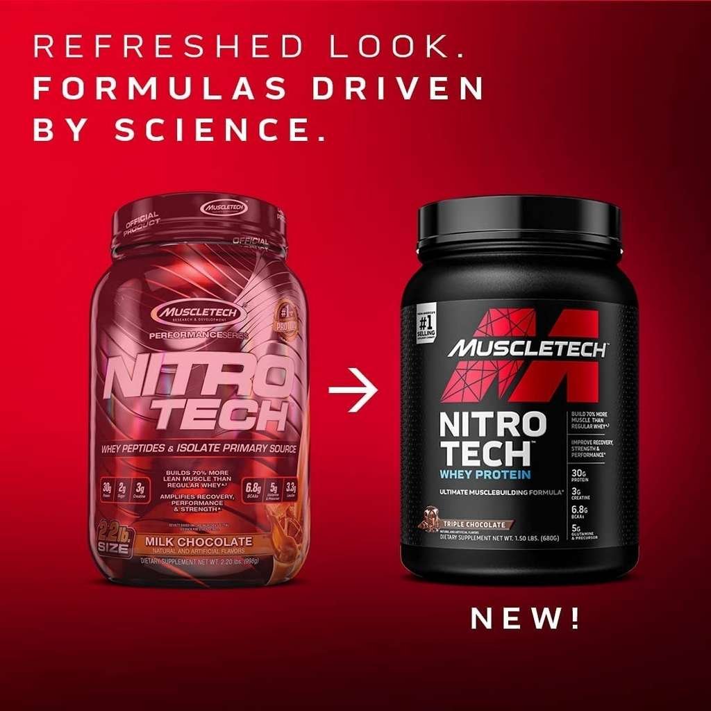 MuscleTech Nitro-Tech Whey 1.8kg