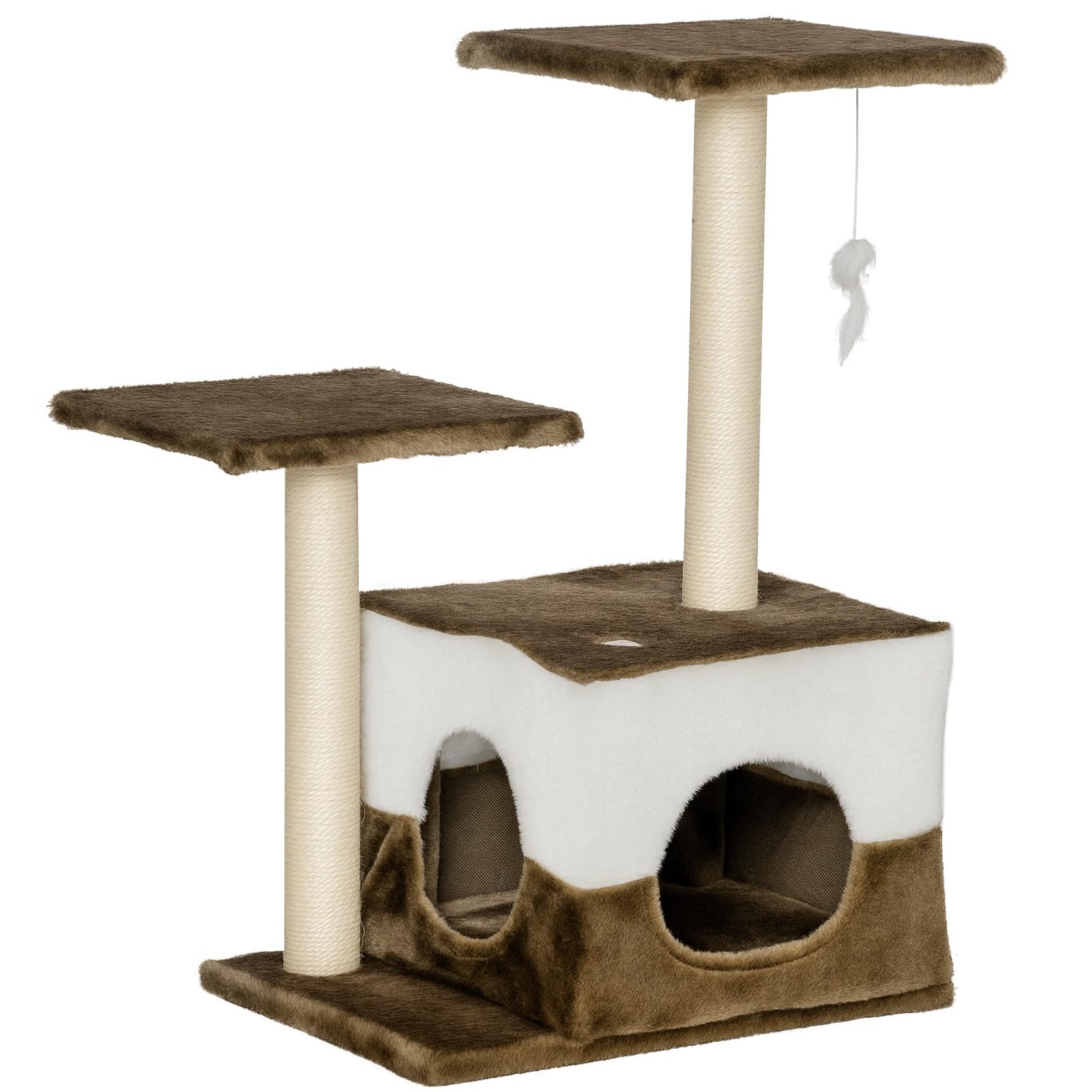 PawHut Large Cat Tree with Condo