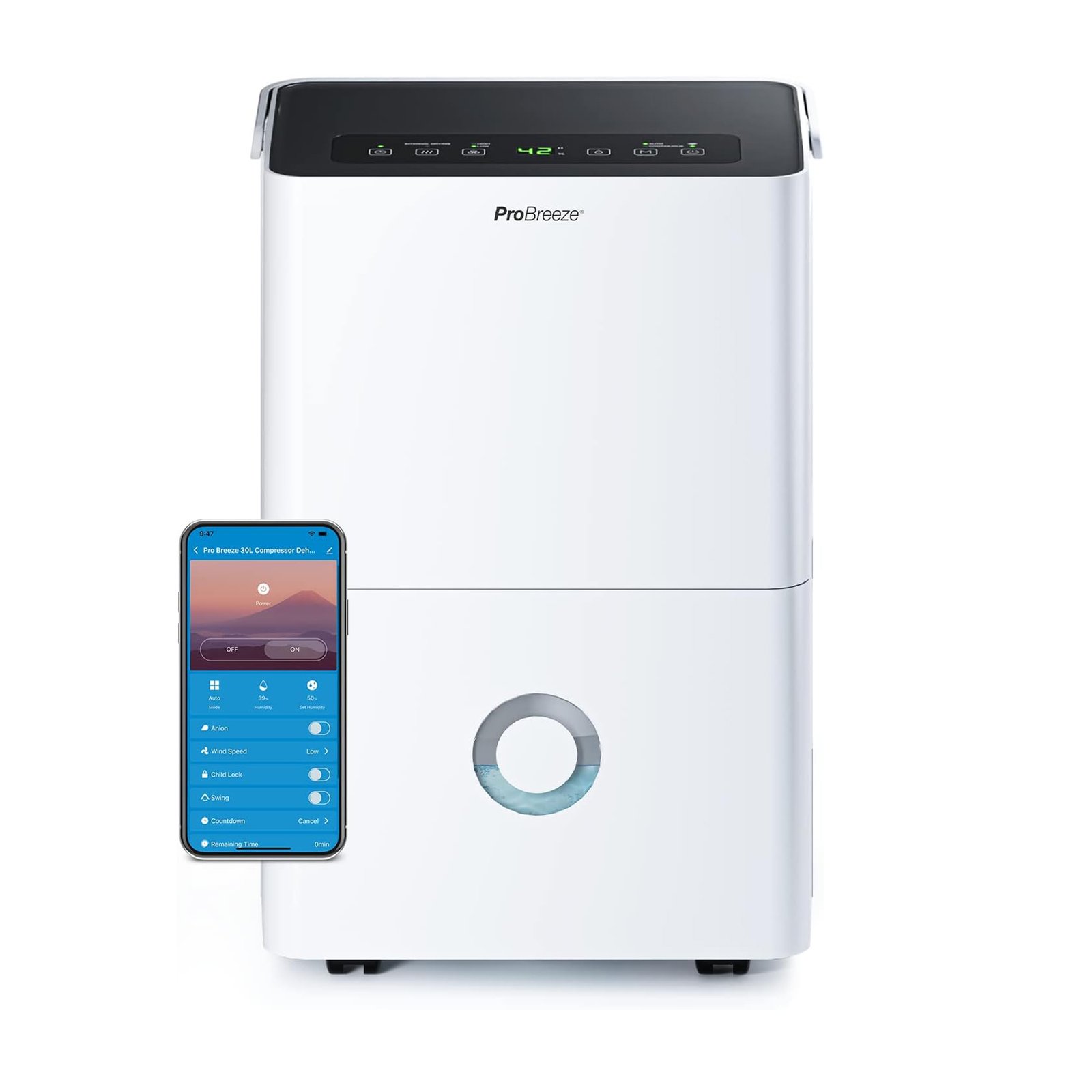PureAir Titan 30L Pro Dehumidifier