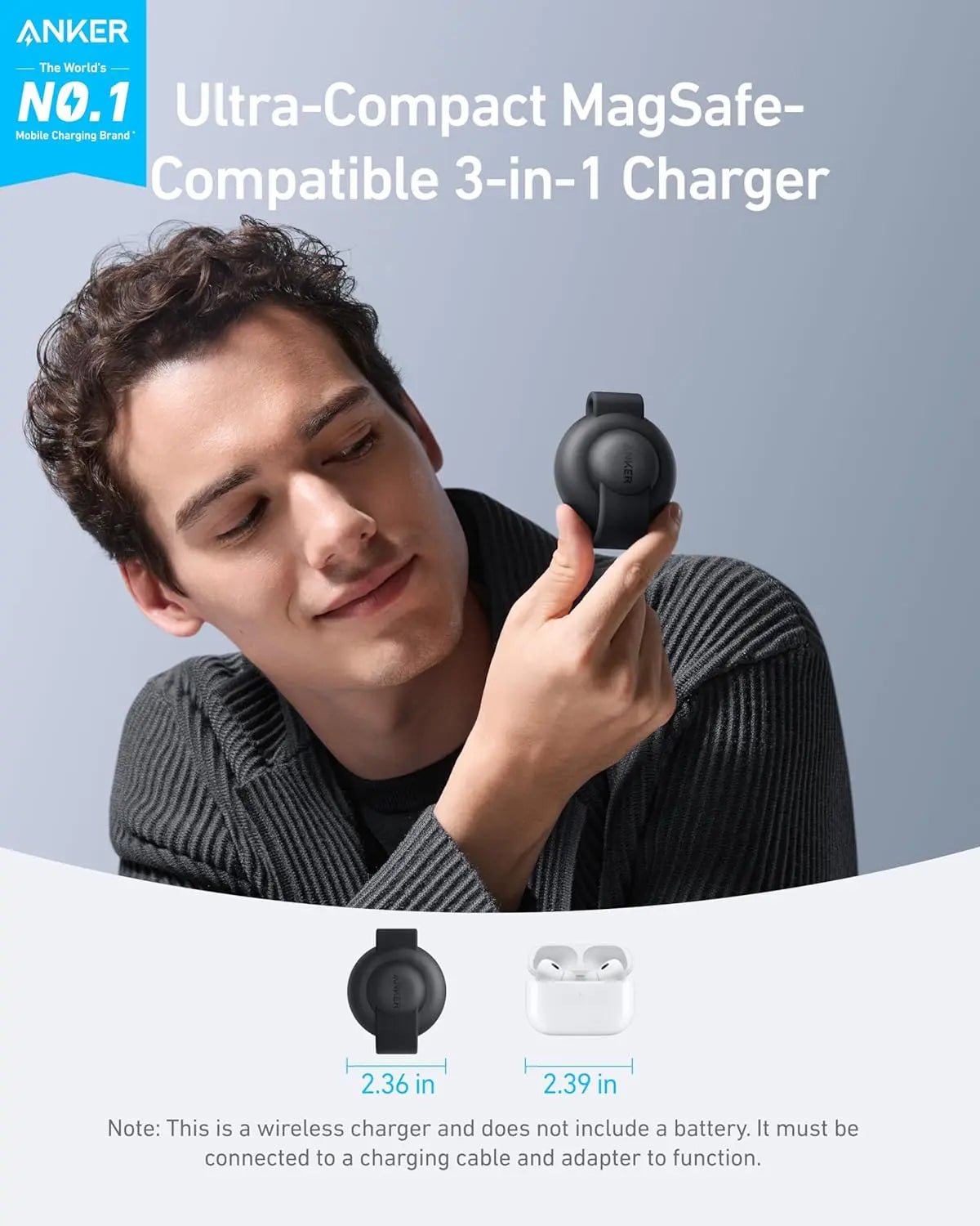Qi2 Anker MagGo 15W Pad