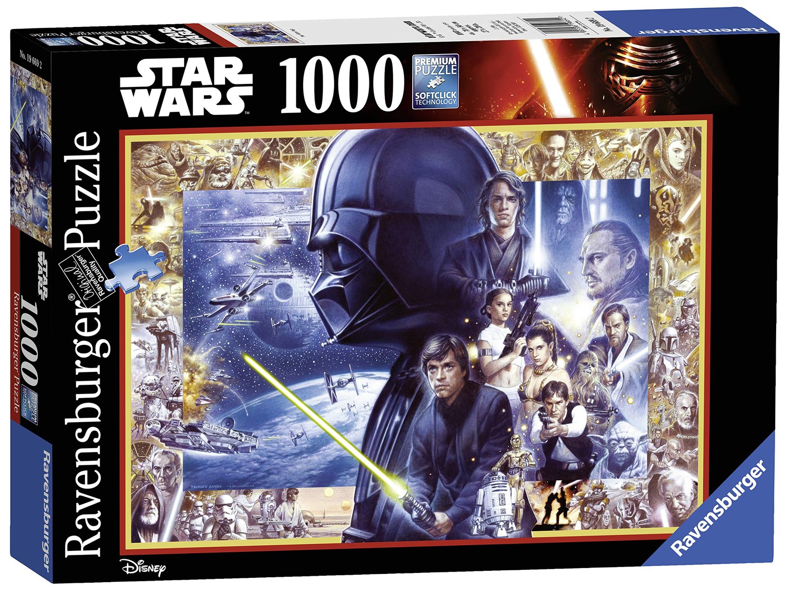Ravensburger Star Wars Villainous 1000pc Jigsaw