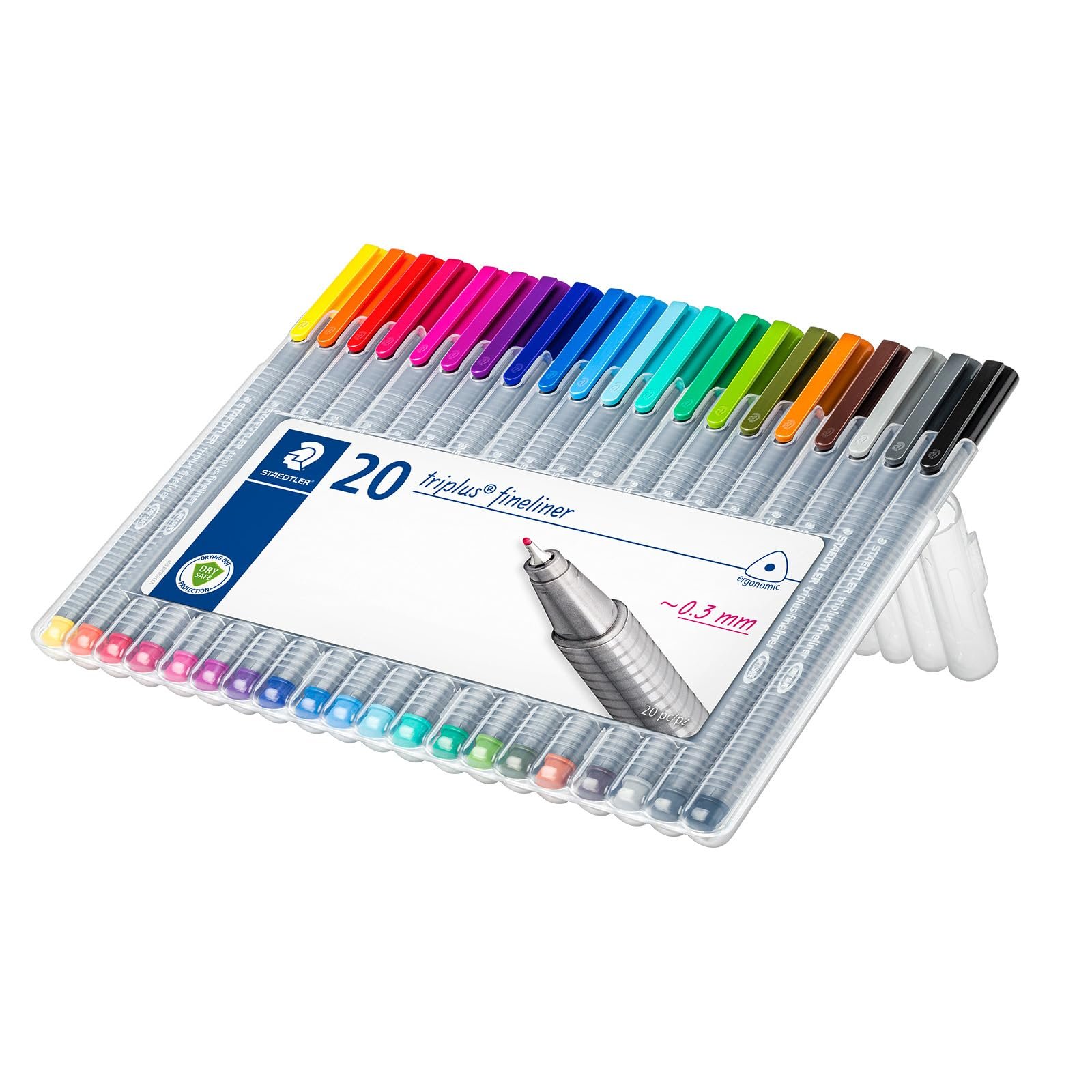 Staedtler Triplus Fineliner Pens 20 Colours